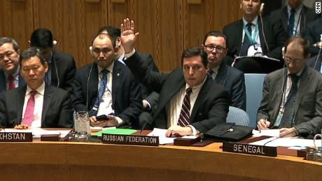 8 times Russia blocked a UN Security Council resolution on Syria